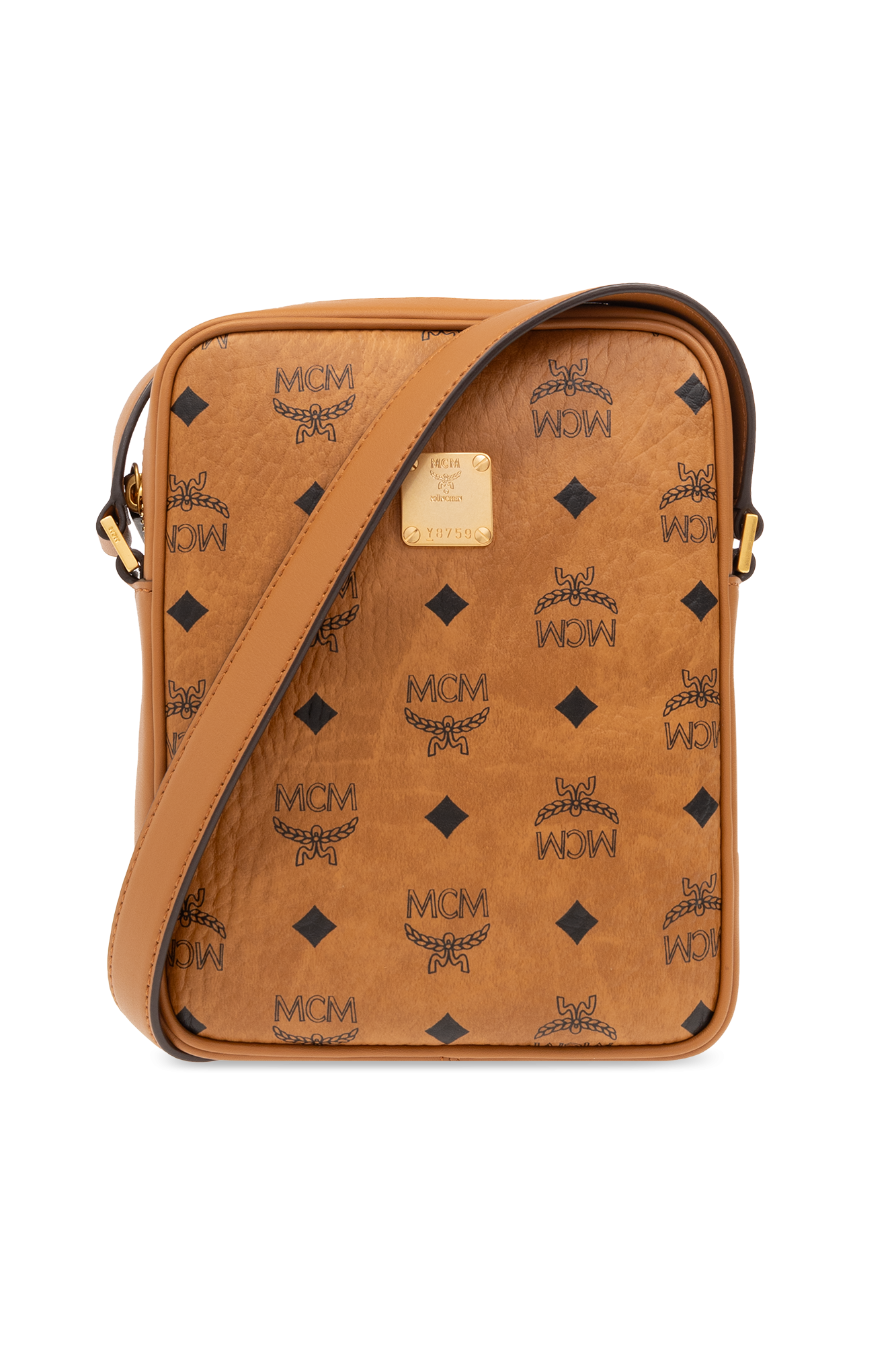 MCM Shoulder bag with monogram Men s Bags Vitkac